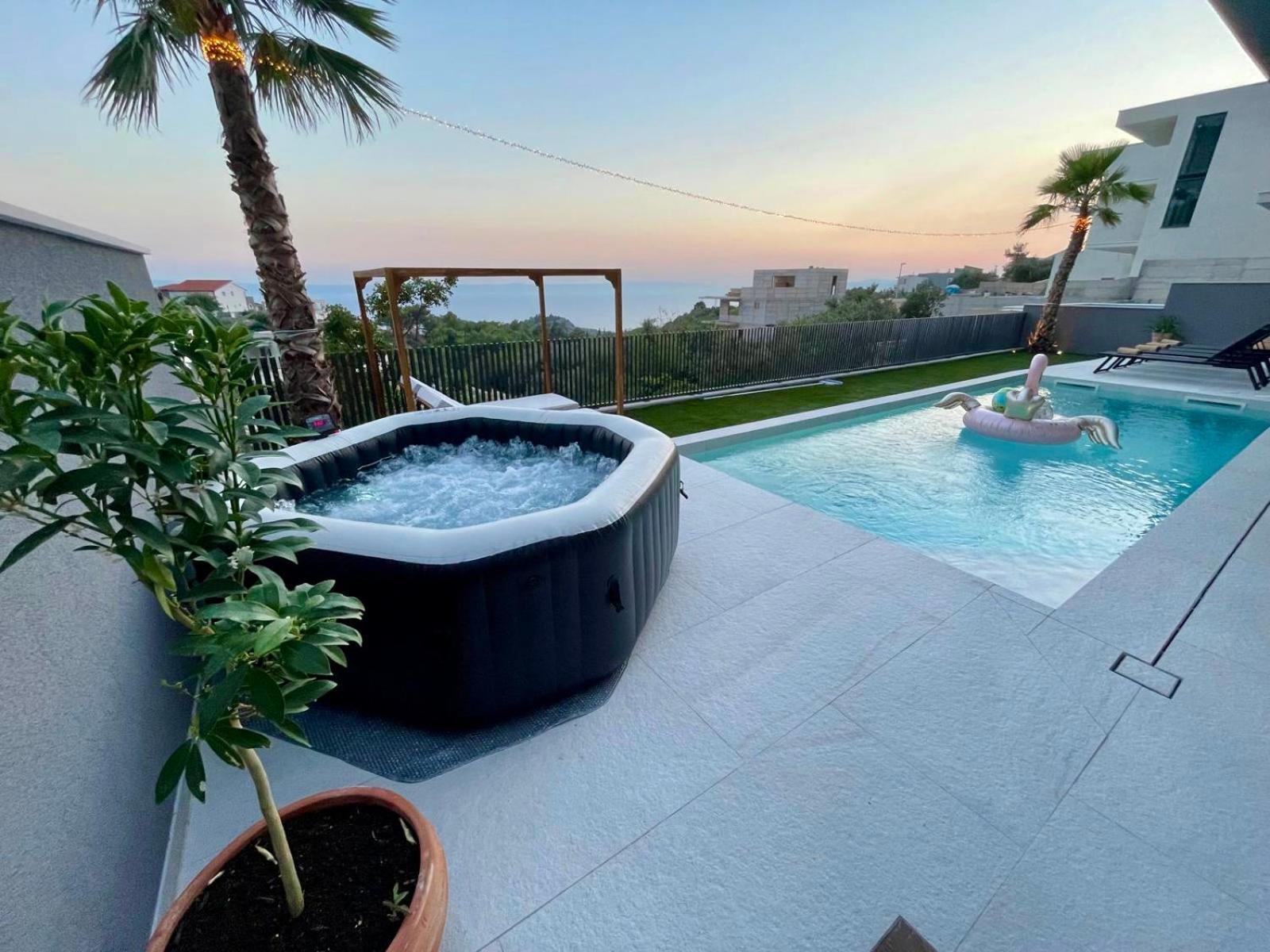 Villa 5 Makarska Bagian luar foto